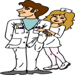 Doctor & Nurse Clip Art