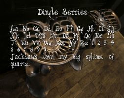 Dingle Berries font