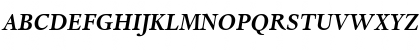 Dante eText Bold Italic Font