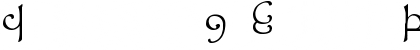 Tengwar Sindarin-1 Regular Font
