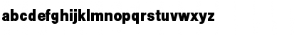 Helvetica Bold Condensed Plain Font