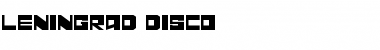 Download Leningrad Disco Font Download Leningrad Disco Font
