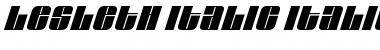 Download Leslet Font Download Leslet Font