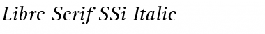 Download Libre Serif SSi Font Download Libre Serif SSi Font