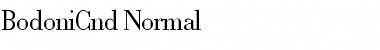 Download BodoniCnd-Normal Font Download BodoniCnd-Normal Font
