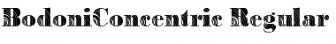 Download BodoniConcentric Font Download BodoniConcentric Font