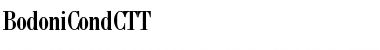 Download BodoniCondCTT Font Download BodoniCondCTT Font