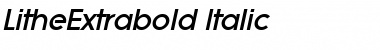 Download LitheExtrabold Font Download LitheExtrabold Font