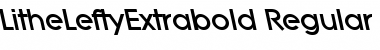 Download LitheLeftyExtrabold Font Download LitheLeftyExtrabold Font