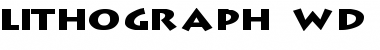 Download Lithograph Wd Font Download Lithograph Wd Font