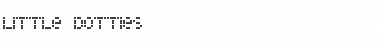 Download Little Dotties Font Download Little Dotties Font