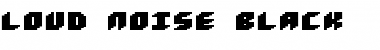 Download Loud noise Black Font Download Loud noise Black Font