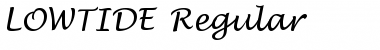 Download LOWTIDE Font Download LOWTIDE Font