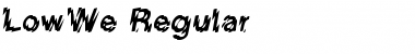 Download LowWe Font Download LowWe Font