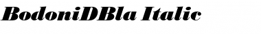 Download BodoniDBla Font Download BodoniDBla Font