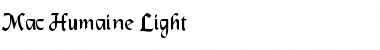 Download Mac Humaine Font Download Mac Humaine Font