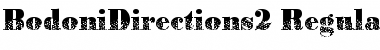 Download BodoniDirections2 Font Download BodoniDirections2 Font
