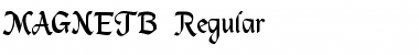 Download MAGNETB Font Download MAGNETB Font