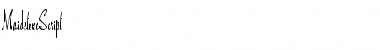 Download MaidstoneScript Font Download MaidstoneScript Font
