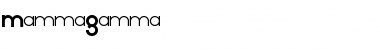 Download MammaGamma Font Download MammaGamma Font