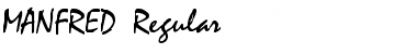 Download MANFRED Font Download MANFRED Font