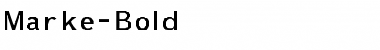 Download Marke-Bold Font Download Marke-Bold Font