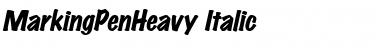 Download MarkingPenHeavy Font Download MarkingPenHeavy Font