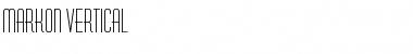 Download Markon Vertical Font Download Markon Vertical Font