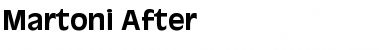 Download Martoni After Font Download Martoni After Font