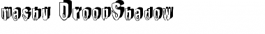 Download mashy DroopShadow Font Download mashy DroopShadow Font