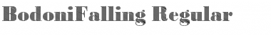Download BodoniFalling Font Download BodoniFalling Font