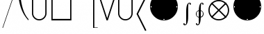 Download Math-Extensions Font Download Math-Extensions Font