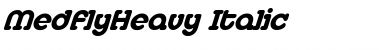 Download MedflyHeavy Font Download MedflyHeavy Font