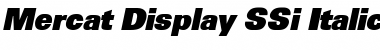 Download Mercat Display SSi Font Download Mercat Display SSi Font