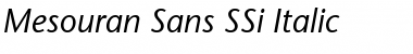 Download Mesouran Sans SSi Font Download Mesouran Sans SSi Font