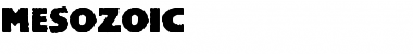 Download Mesozoic Font Download Mesozoic Font