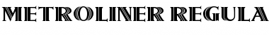 Download Metroliner Font Download Metroliner Font