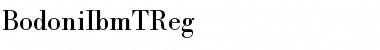 Download BodoniIbmTReg Font Download BodoniIbmTReg Font
