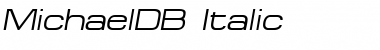 Download MichaelDB Font Download MichaelDB Font
