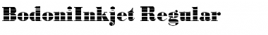 Download BodoniInkjet Font Download BodoniInkjet Font