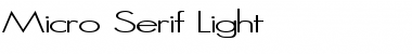Download Micro Serif Font Download Micro Serif Font