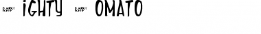 Download Mighty Tomato Font Download Mighty Tomato Font
