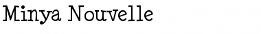 Download Minya Nouvelle Font Download Minya Nouvelle Font