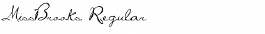 Download MissBrooks Font Download MissBrooks Font