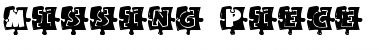 Download Missing Piece Font Download Missing Piece Font
