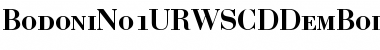 Download BodoniNo1URWSCDDemBol Font Download BodoniNo1URWSCDDemBol Font