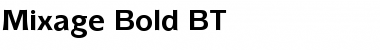 Download Mixage Bk BT Font Download Mixage Bk BT Font