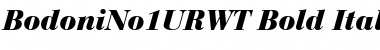 Download BodoniNo1URWT Font Download BodoniNo1URWT Font