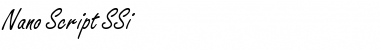 Download Nano Script SSi Font Download Nano Script SSi Font