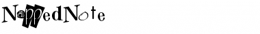 Download NappedNote Font Download NappedNote Font